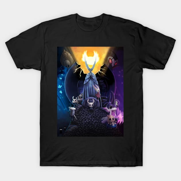 Hollow Knight poster T-Shirt by bside7715